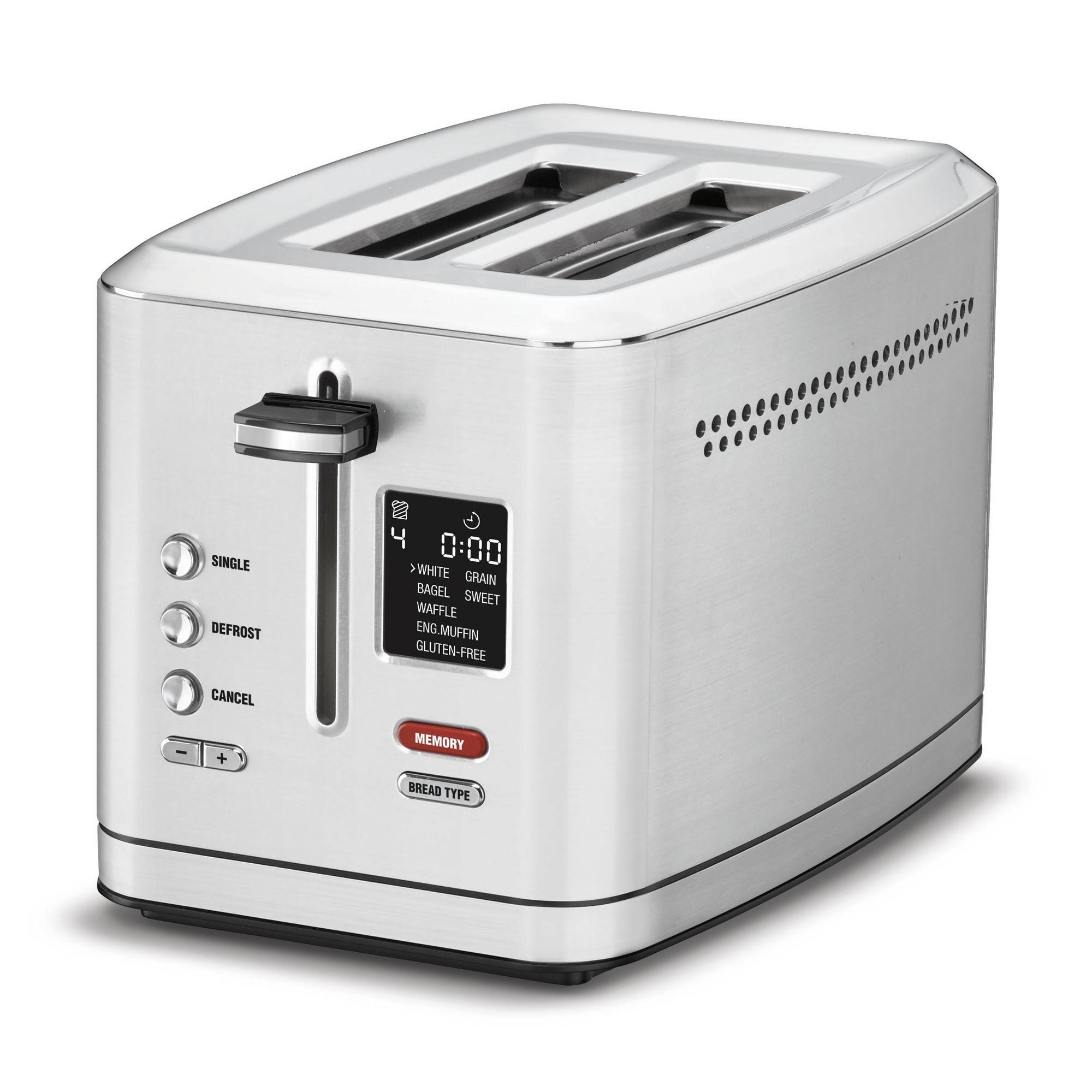 2-Slice Digital Toaster, Silver A1389