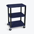 Navy Blue 3 Shelf Utility Cart U232