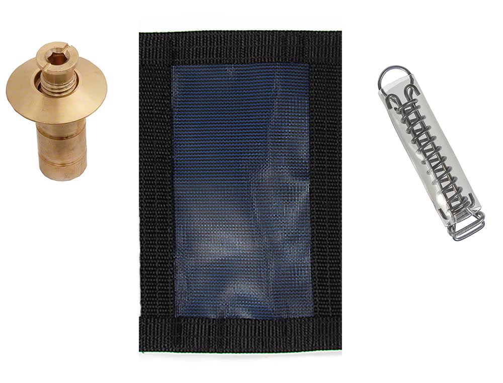 Rectangular Mesh Safety Cover System, 18 ft x 36 ft, Green J245