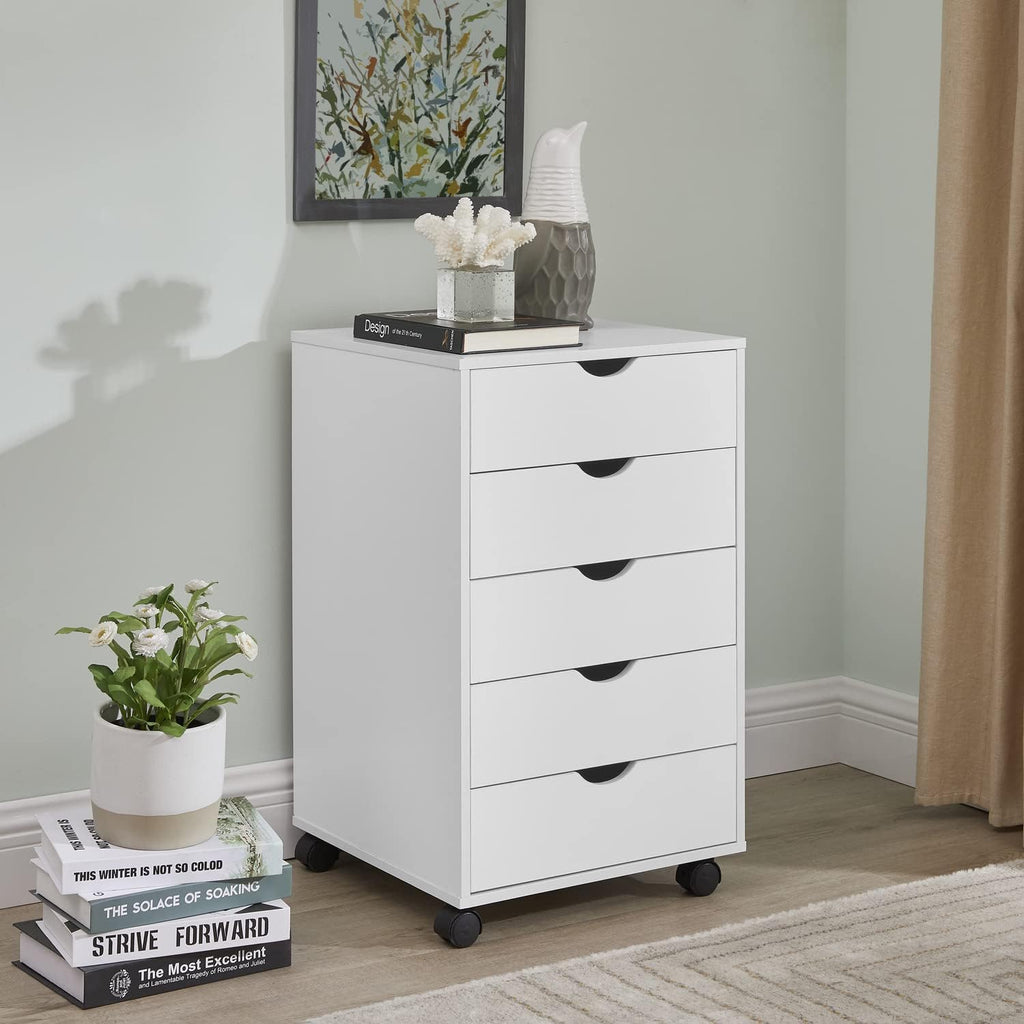 Gray 6 Drawer Office Storage Cabinet H353221