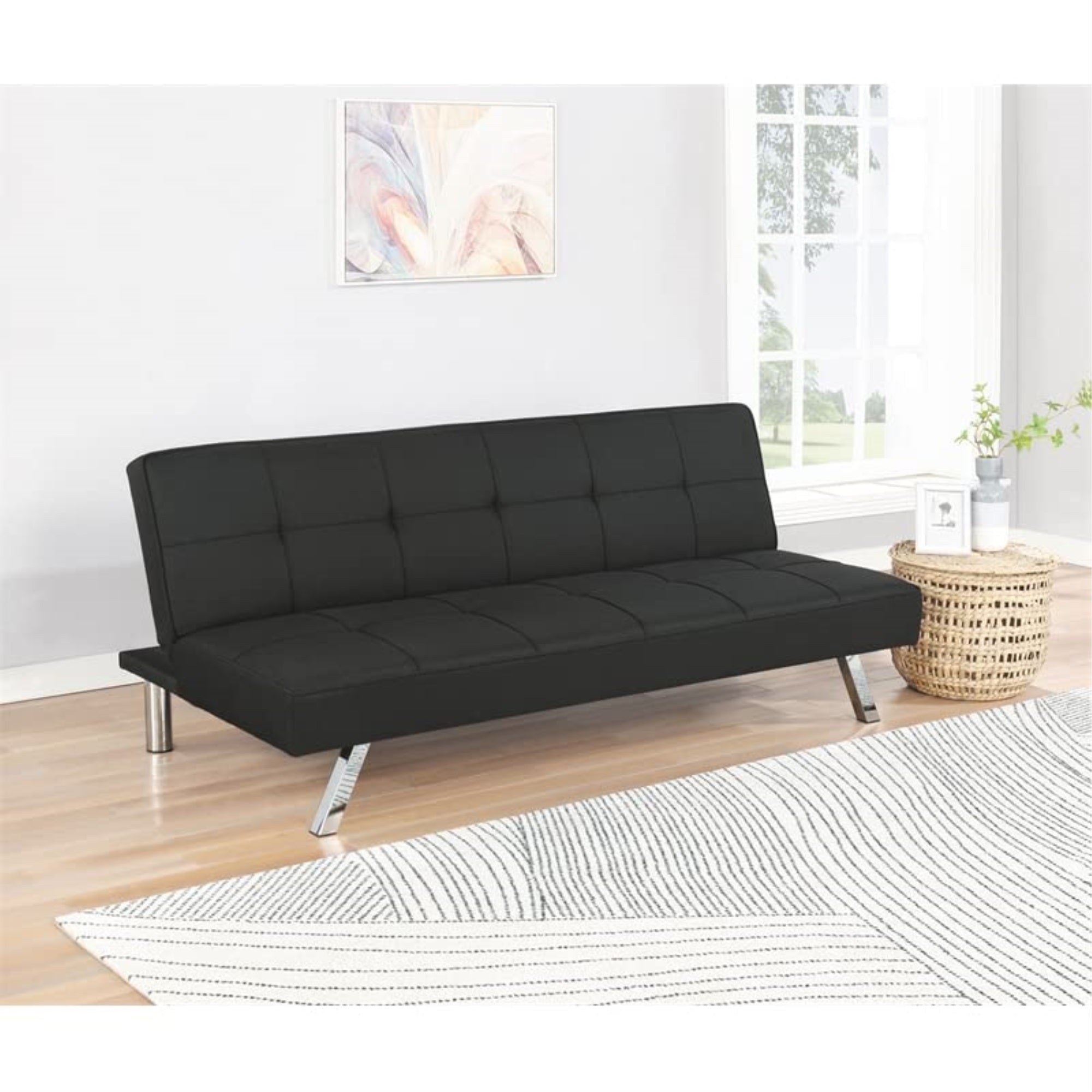 Upholstered Tufted Sofa Bed U190715