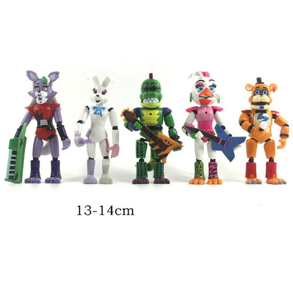 10Pcs FNAF Action Figures Gift Toys U66128