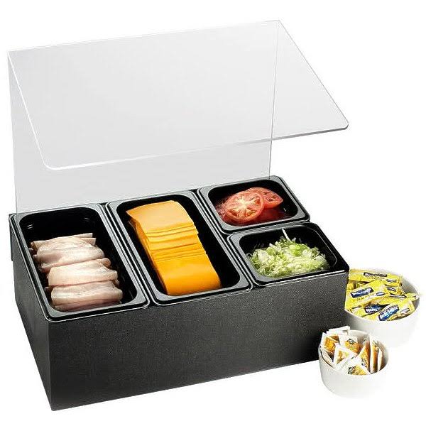 Large Condiment Bar with Pans V345