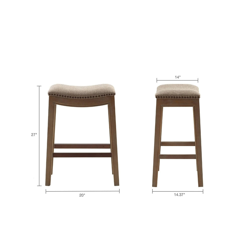 Linen 27-inch Counter Stool D373