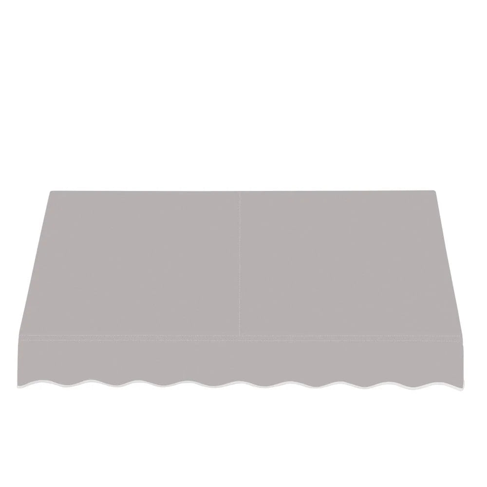 8.375 ft Gray Acrylic Fixed Awning X817310