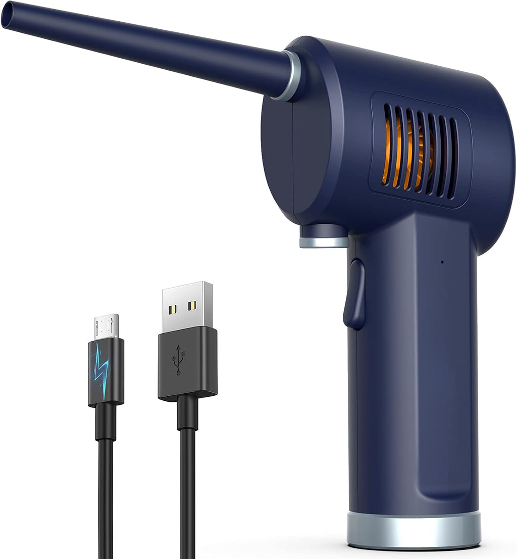 Navy Blue Electric Air Duster with Rechargeable Battery T691584