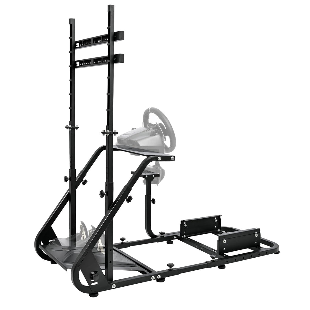 Racing Simulator Cockpit Wheel Stand with Monitor Stand O662527