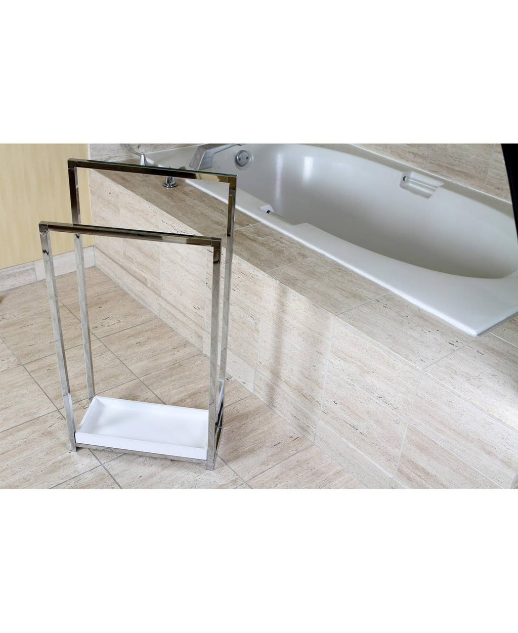 Oil Rubbed Bronze 2-Tier Steel Towel Rack I734885