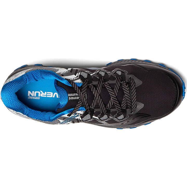 Black/White Trail Running Shoes B4068
