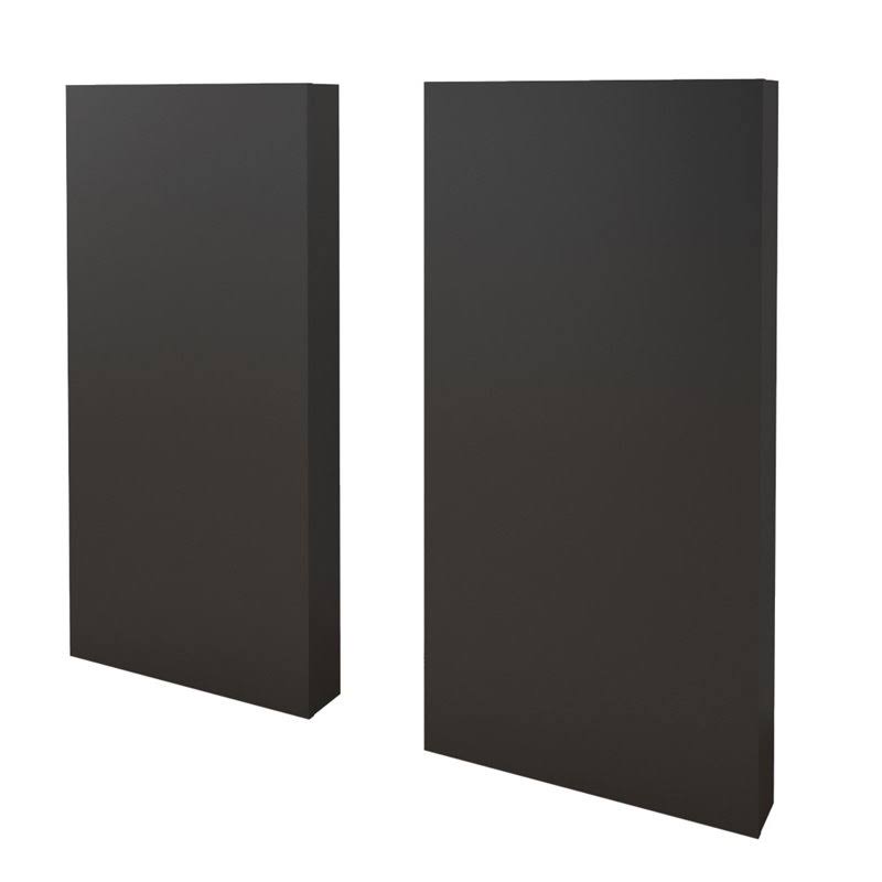 3 Piece Full Size Bedroom Set Bark Grey and Black H14599