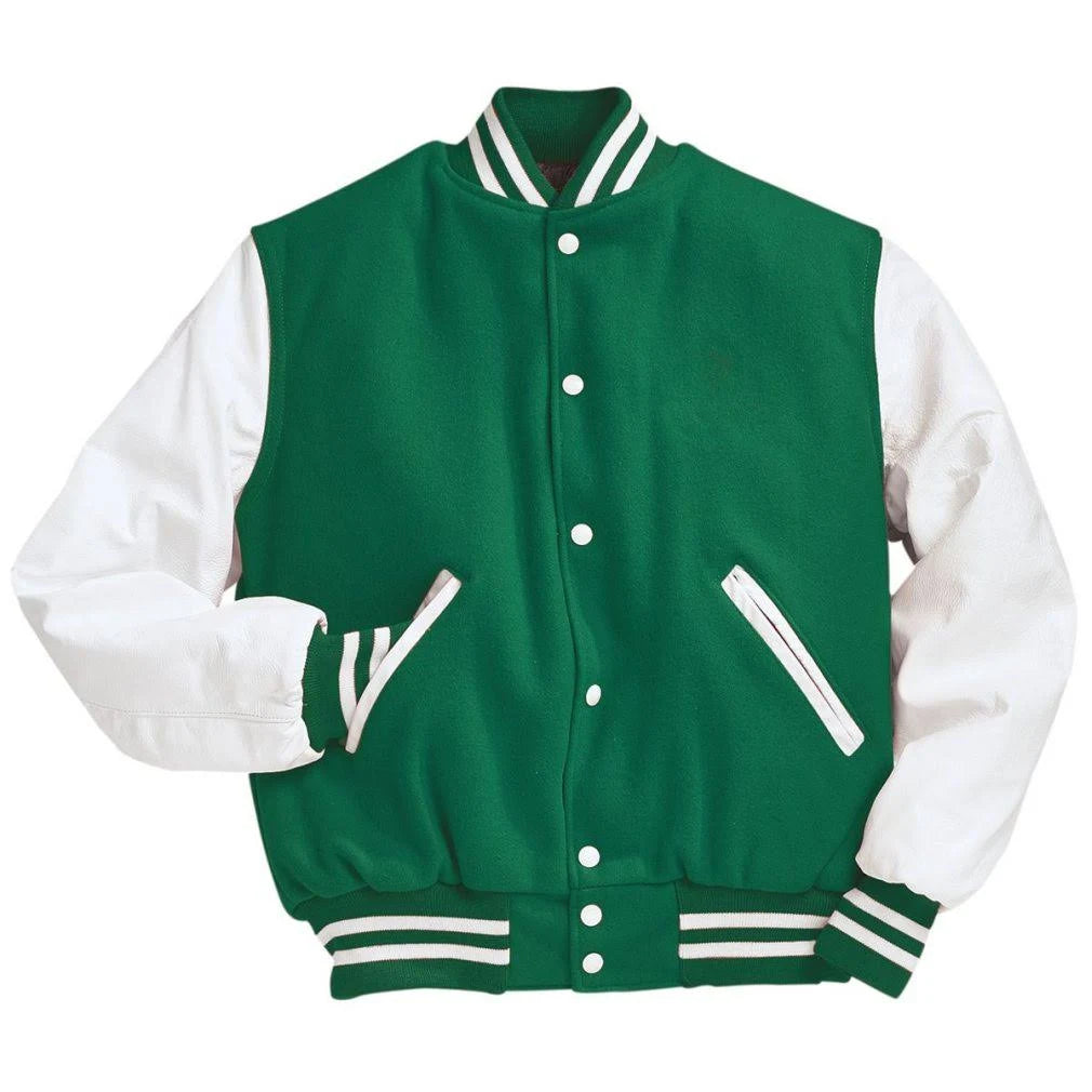 Scarlet Black Varsity Jacket 2XL E1197