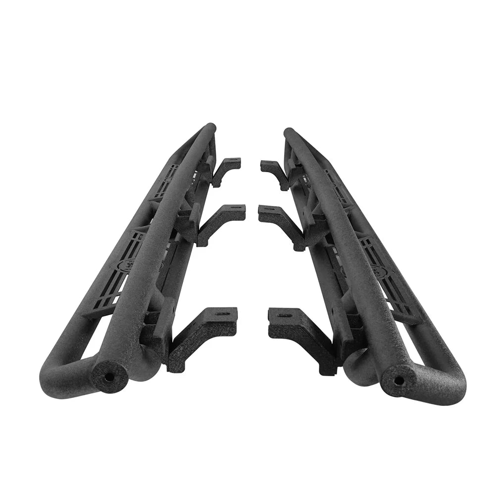 Pair Side Steps Running Board Nerf Bar Black F3729