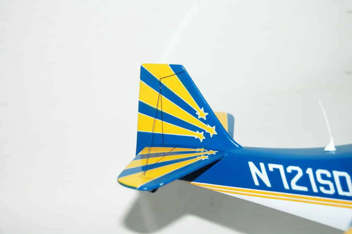 Blue and Yellow Model E370