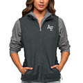 Heather Charcoal Full-Zip Vest W69959