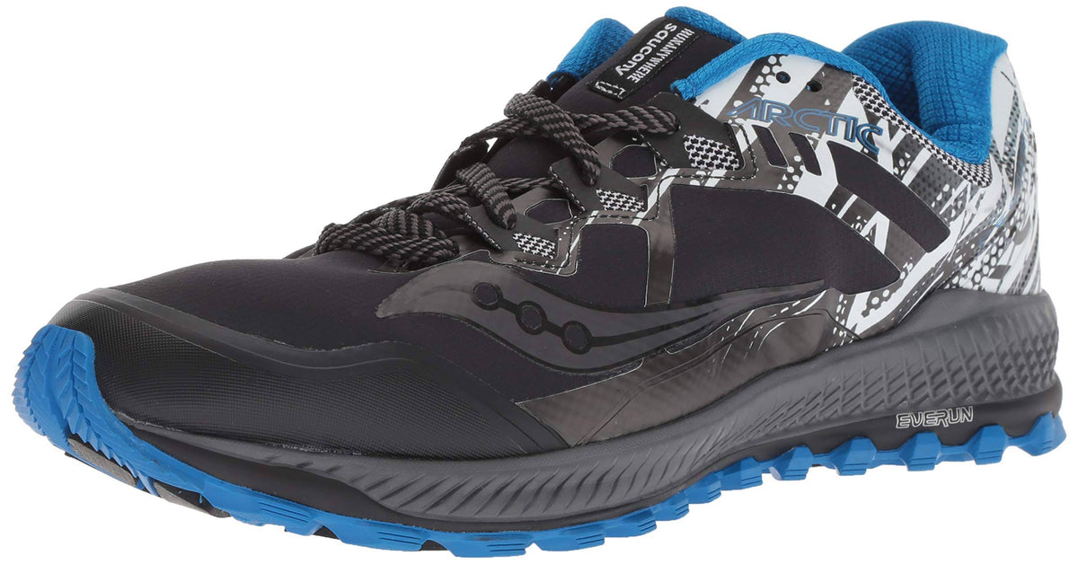 Black/White Trail Running Shoes B4068