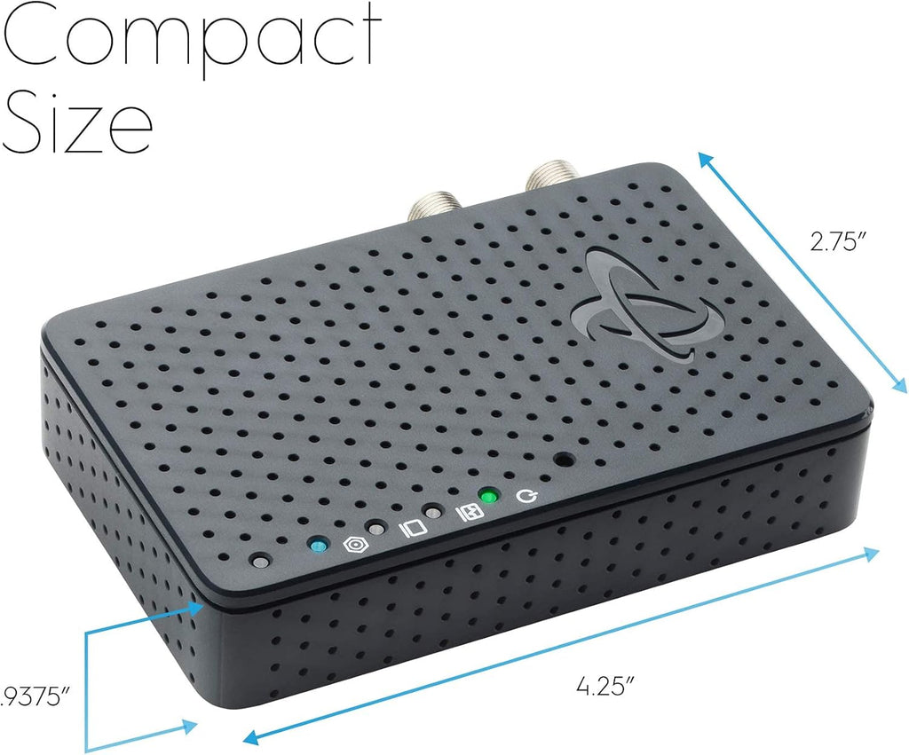 Bonded MoCA 2.5 Network Adapter for Ethernet Over Coax (2-Pack) U304