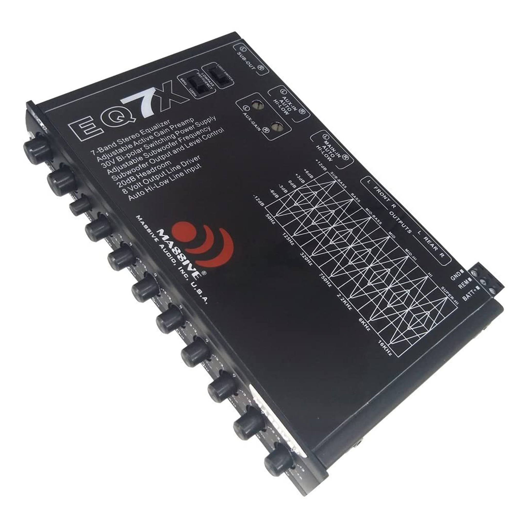 7 Band Car Audio Graphic Equalizer O3490