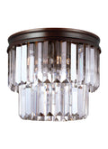 Burnt Sienna Flush Mount Light Y18019