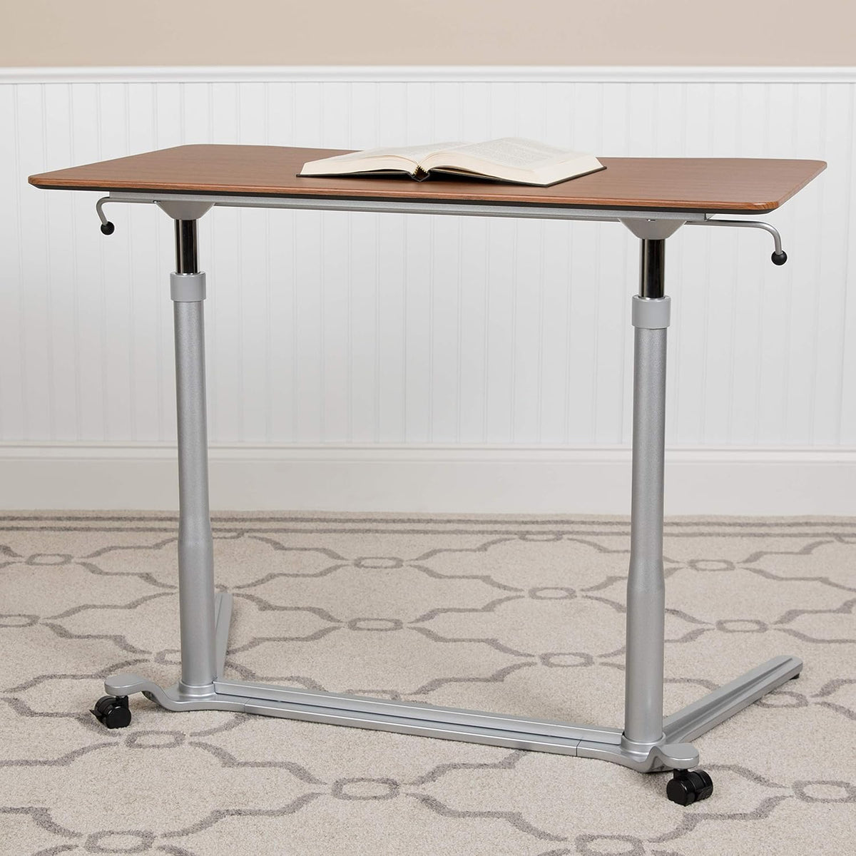 Black Ergonomic Computer Desk D1627
