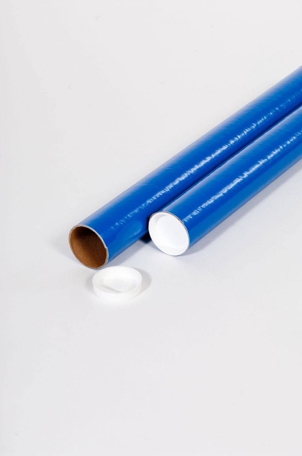 Blue Mailing Tubes - 24/Case X984