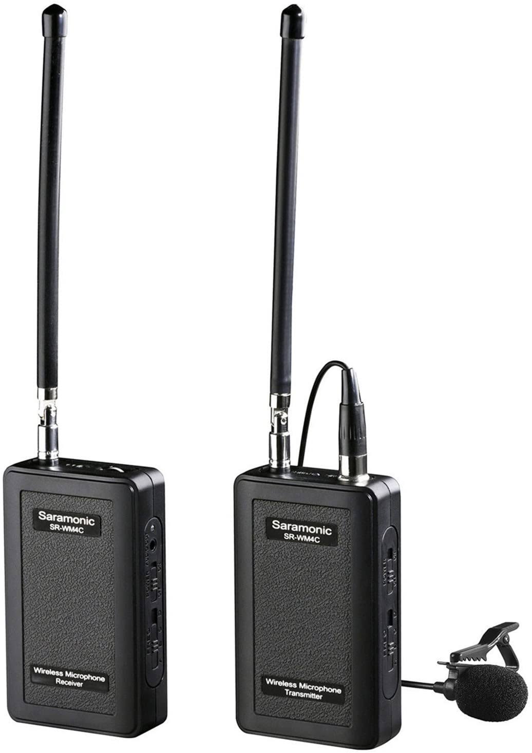 Wireless 4-Channel VHF Lavalier Omnidirectional Microphone System D853