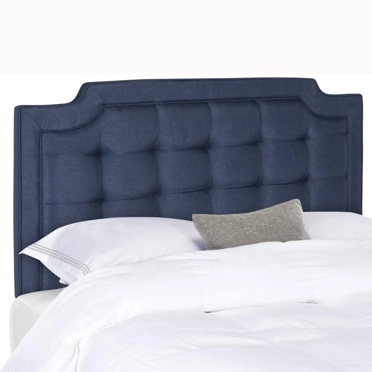 Hemp Tufted Linen Full Headboard C397899