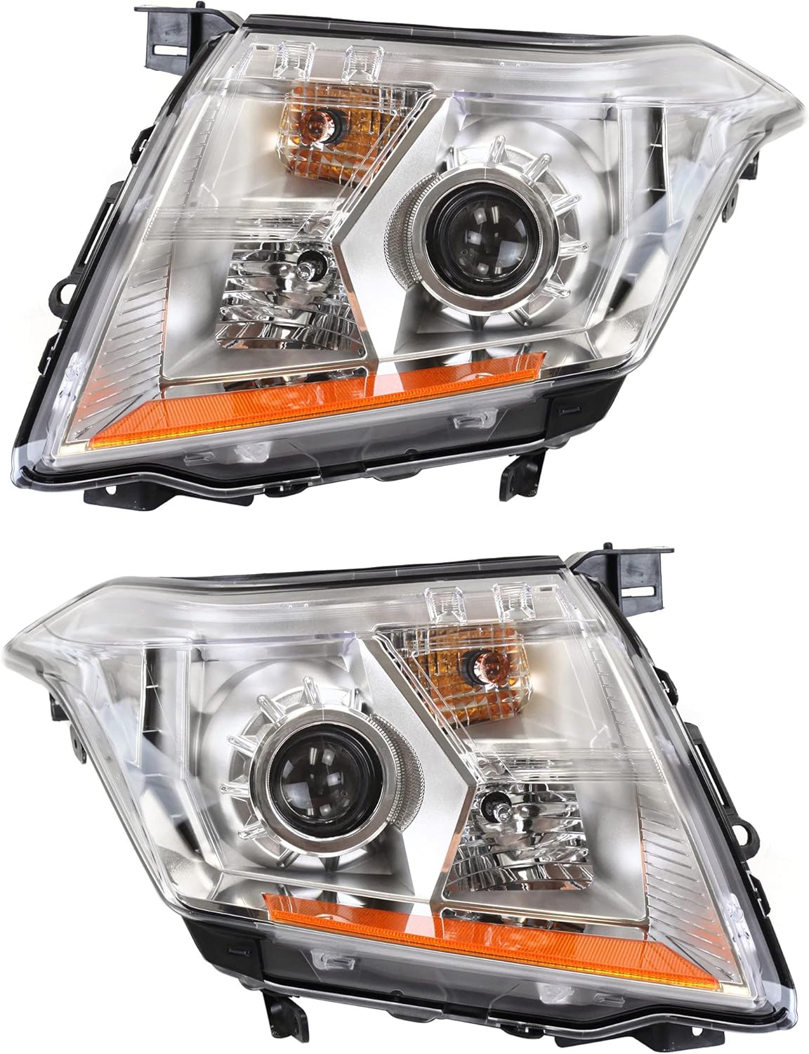 Headlight Assembly Set of 2 Halogen T945