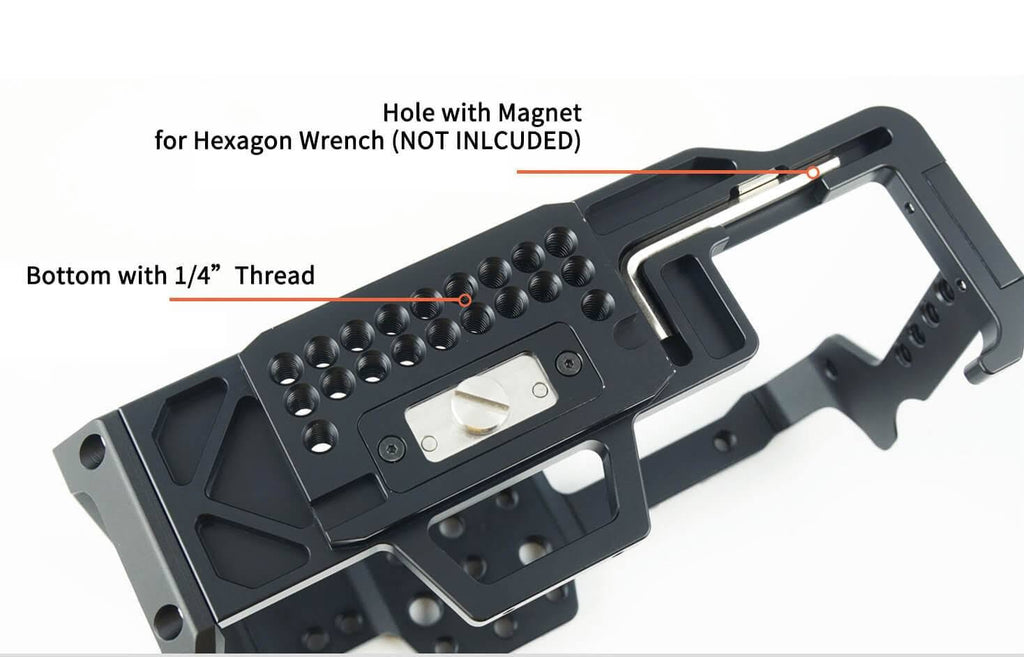 Cage Kit 5 for Blackmagic Pocket Cinema Camera 6K/4K C672