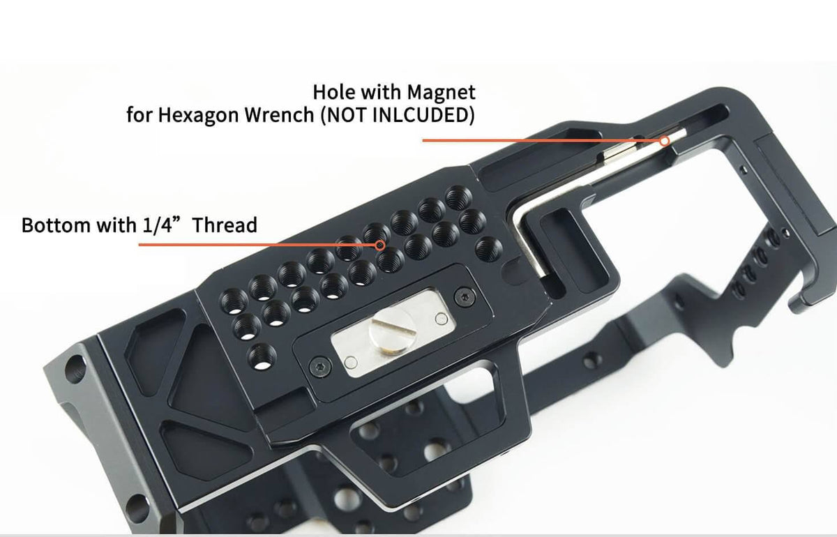 Cage Kit 5 for Blackmagic Pocket Cinema Camera 6K/4K C672