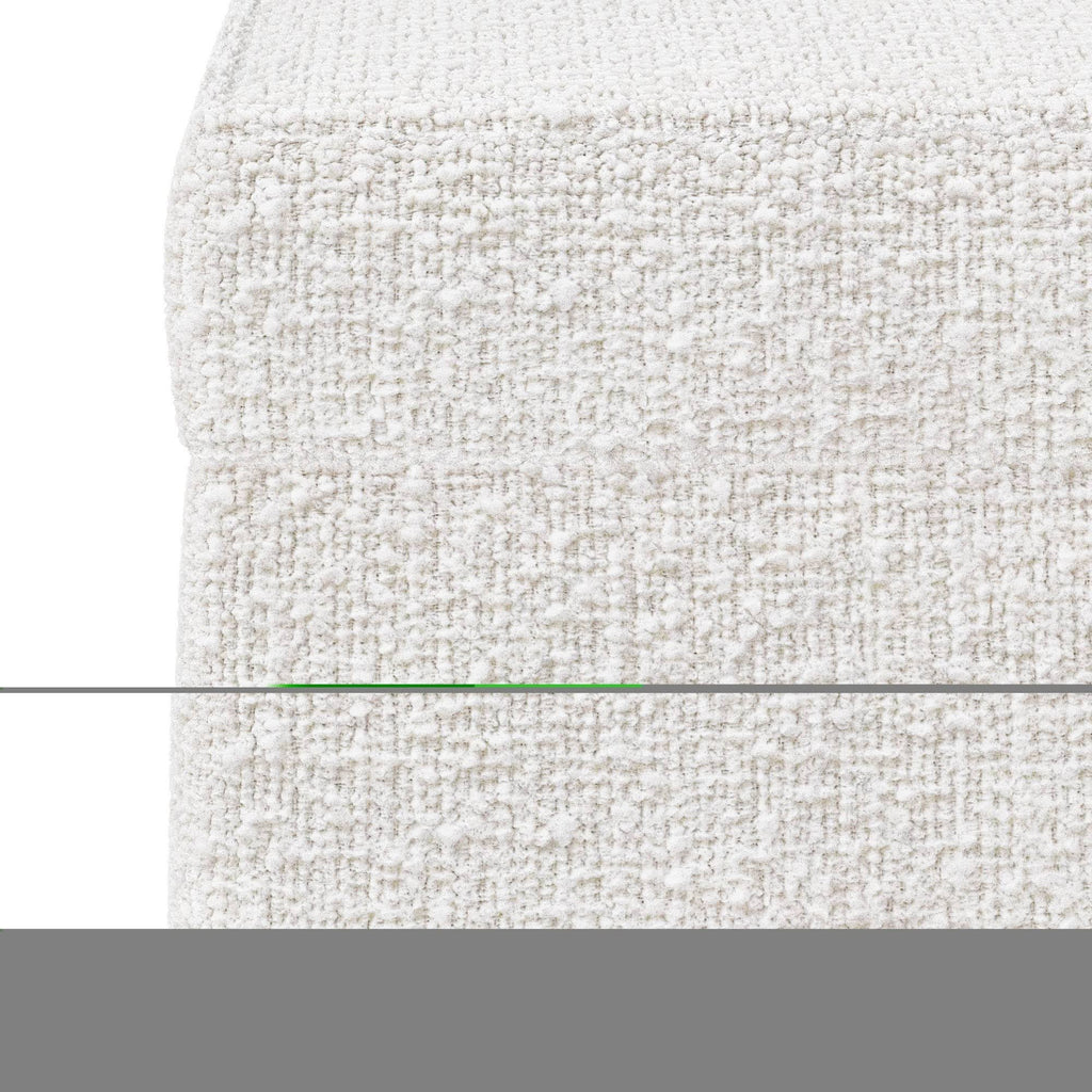 White Ottoman T9005