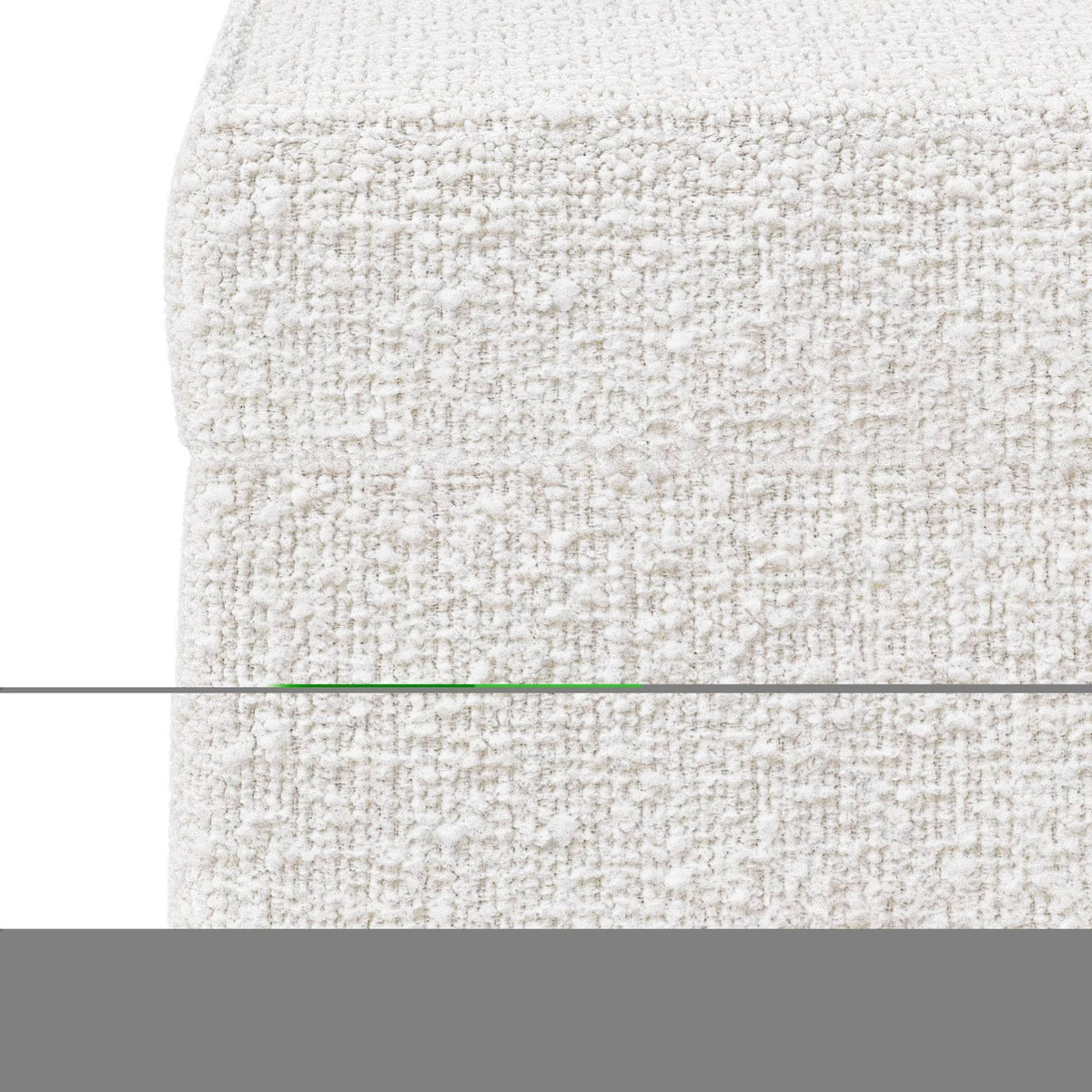 White Ottoman T9005