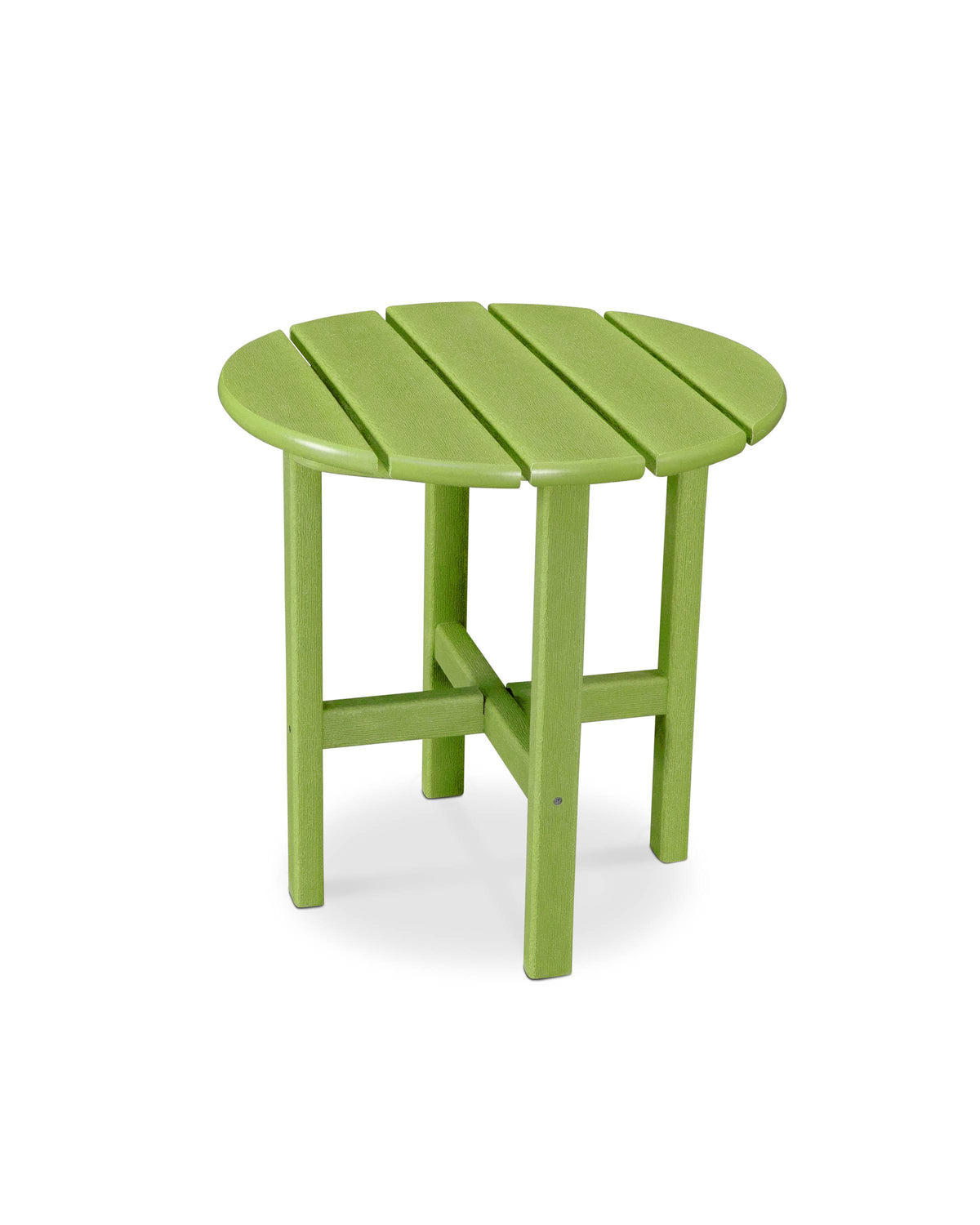 Vintage Lime Round Side Table G746