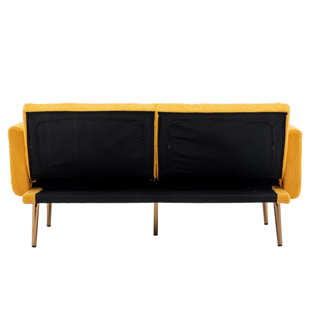 Velvet Sofa with Metal Feet T246