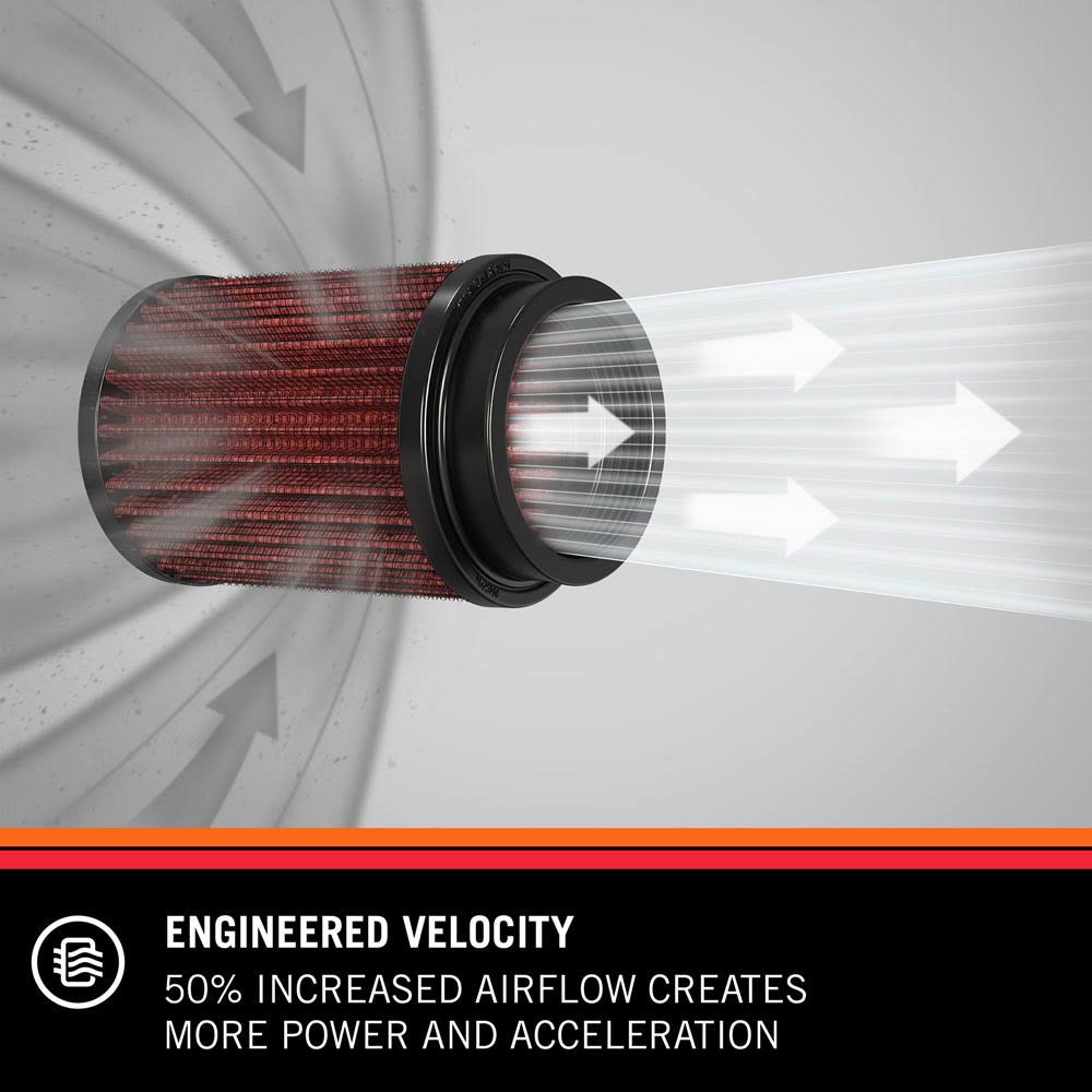Universal Air Filter with Carbon Fiber Top G356