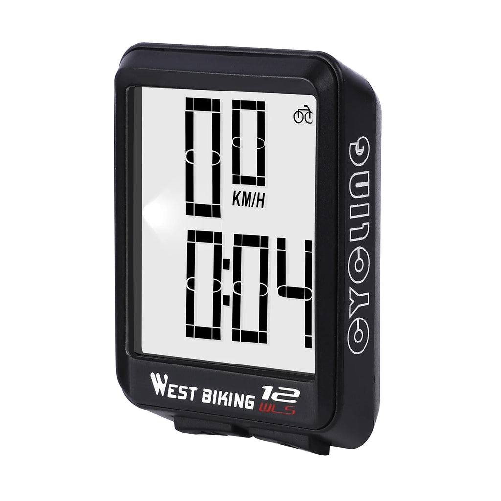 Black Wireless Bicycle Speedometer E153131