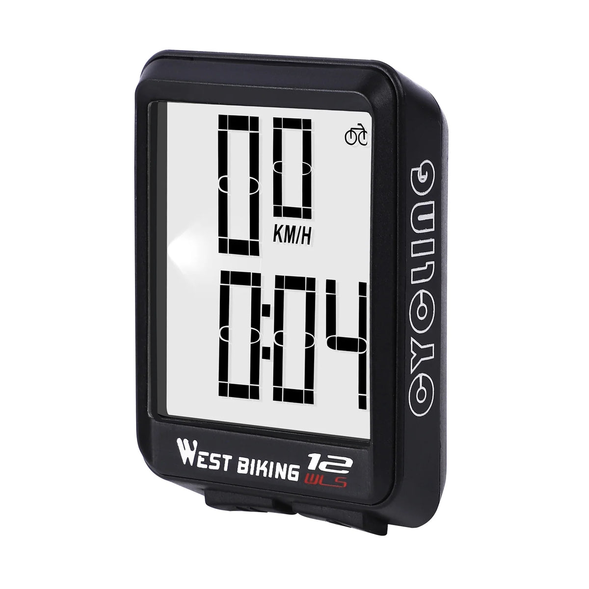 Black Wireless Bicycle Speedometer E153131
