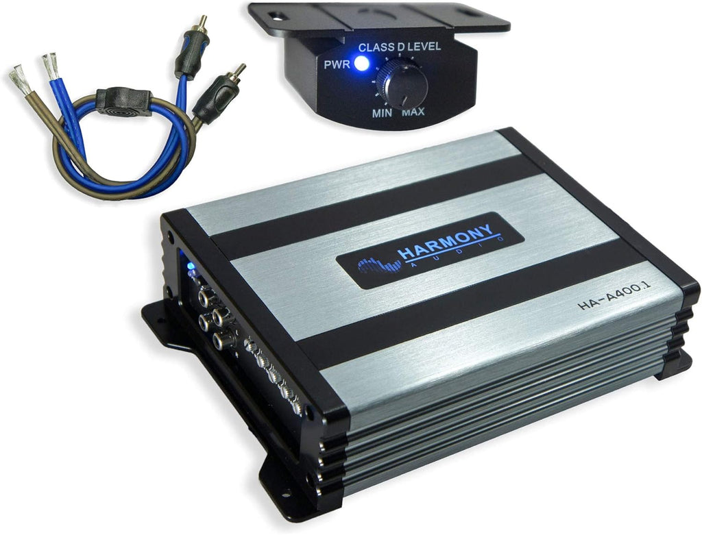 6.75 Loaded Sealed Sub Box Bundle with Amplifier & Amp Kit A59441