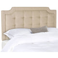 Hemp Tufted Linen Full Headboard C397899