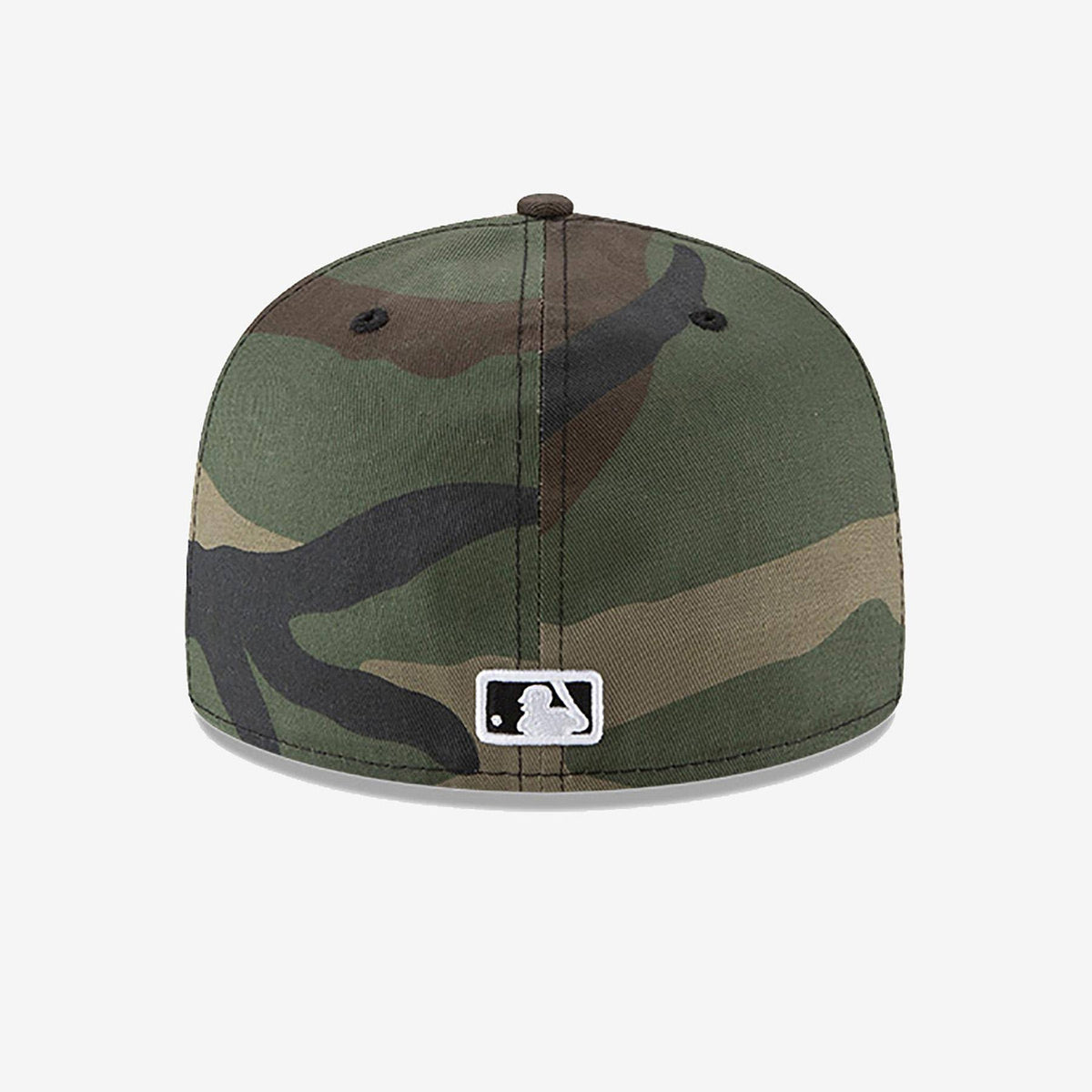 Camo Woodland Fitted Hat V706