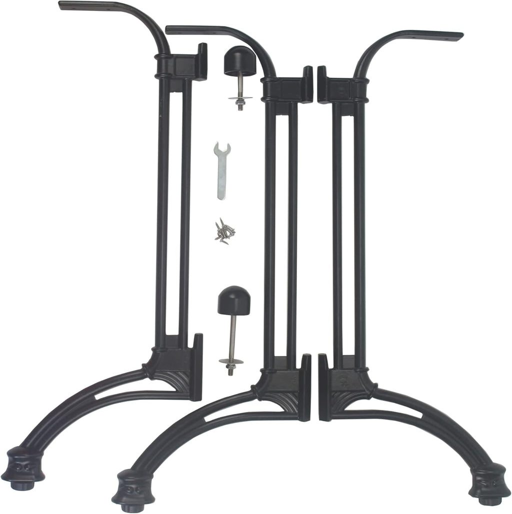 Aluminum Table Base Black P831