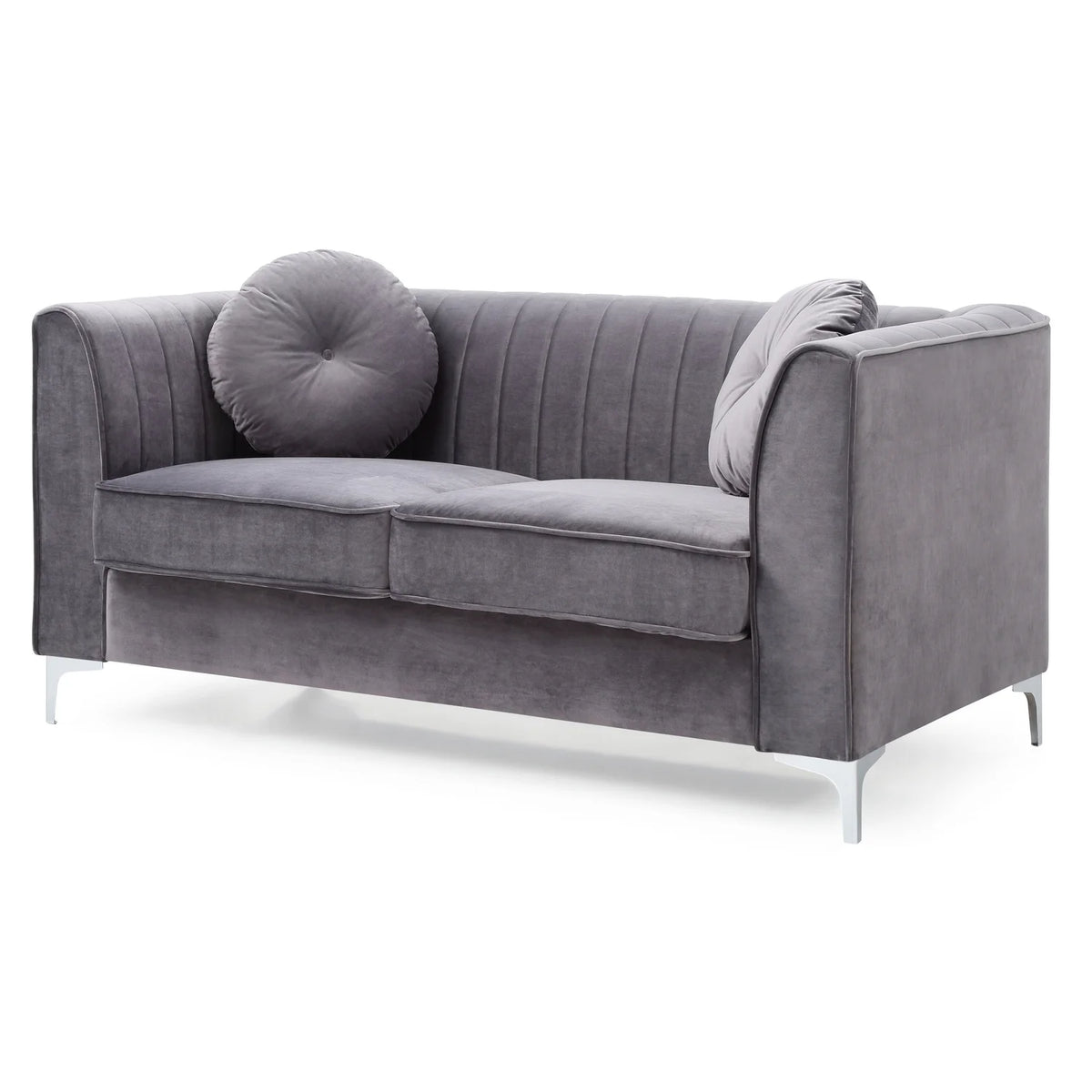 Gray Loveseat C421865