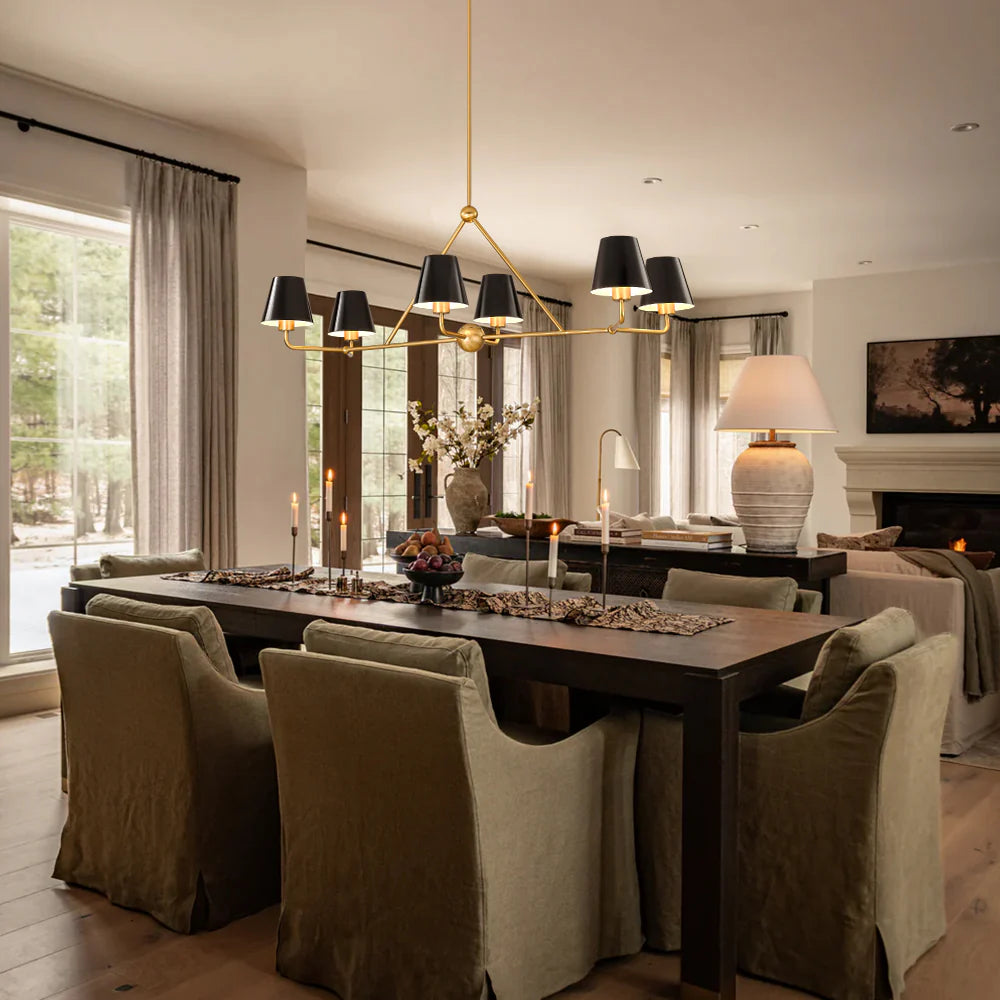 6-Light Linear Kitchen Island Pendant Z733