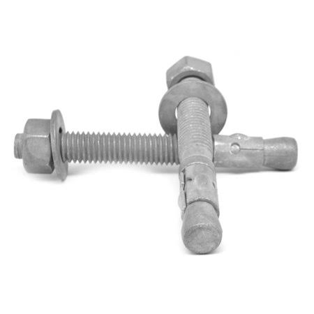 1/2 inch-13 x 8 1/2 inch Coarse Thread Wedge Anchor Low Carbon Steel Hot Dip Galvanized Pk 25 Q7301
