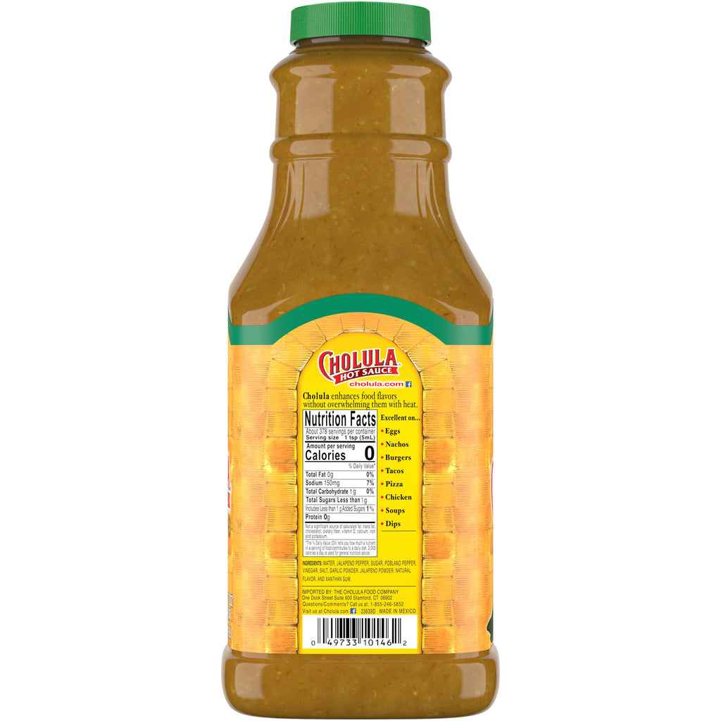 Green Pepper Hot Sauce, 64 fl oz Z693