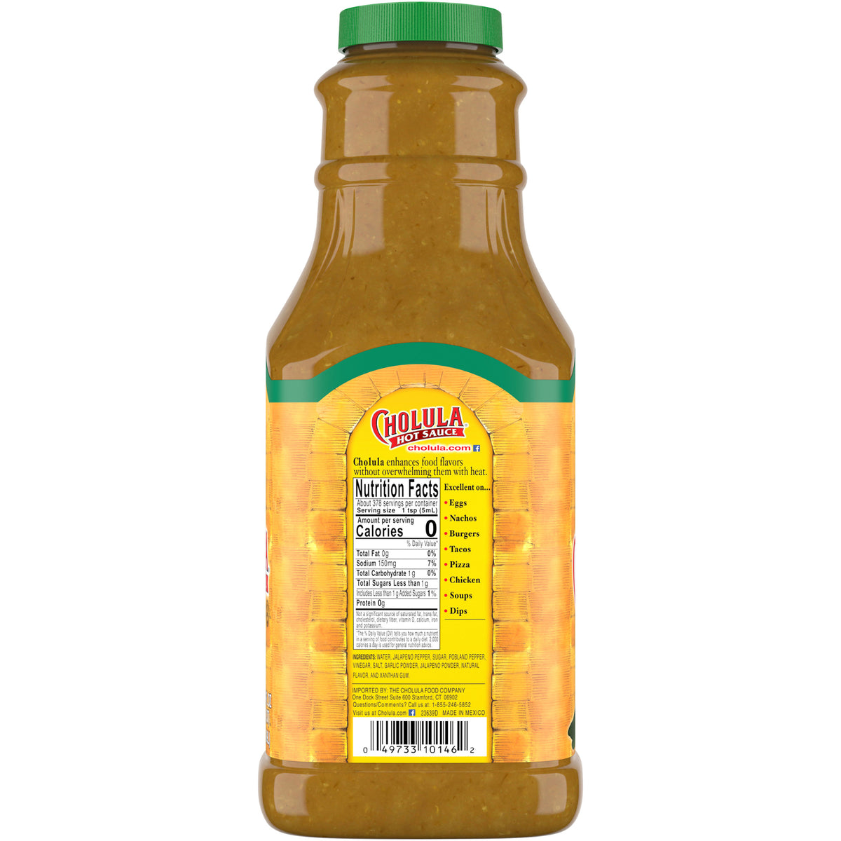 Green Pepper Hot Sauce, 64 fl oz Z693