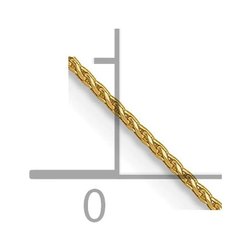 14 kt Yellow Gold Spiga Chain 16 Inches C664539