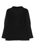 Homme Plissé Issey Miyake plissé-effect zip-up cardigan