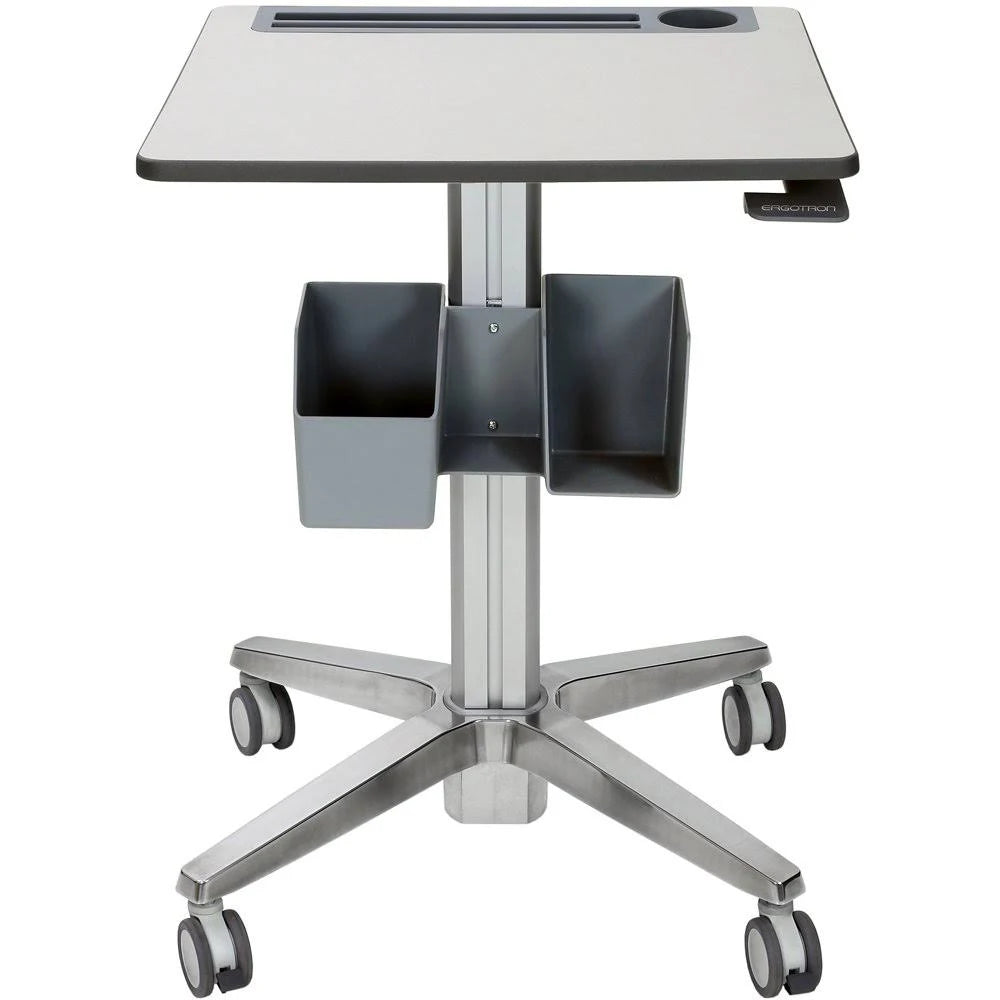 Adjustable Stand-Up Desk White/Silver Q9996