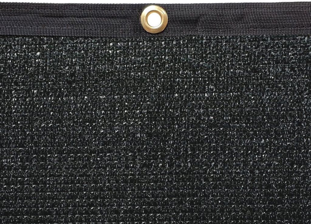 Black RV Awning Privacy Screen Shade Panel Kit 8 x 12ft O759724