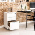 White File Cabinet K36675